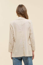 Load image into Gallery viewer, Oatmeal Collared Blazer
