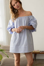 Load image into Gallery viewer, Off-Shoulder Mini Dress
