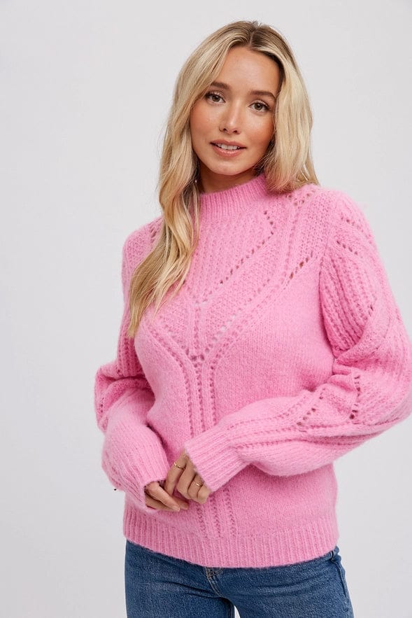 Cozy Barbie Pink Sweater