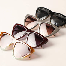 Load image into Gallery viewer, Retro Triangle Shape Cat Eye Sunglasses
