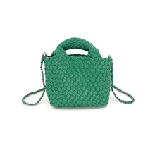 Load image into Gallery viewer, Emerald Braided Mini Bag
