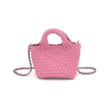 Load image into Gallery viewer, Pink Braided Mini Bag
