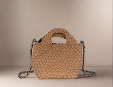 Load image into Gallery viewer, Taupe Braided Mini Bag
