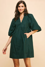 Load image into Gallery viewer, Collared Mini Dress
