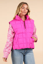 Load image into Gallery viewer, Bright Pink Puffer Padded Vest
