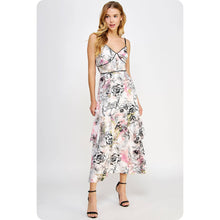Load image into Gallery viewer, Piping Detail Sleeveless Maxi Dress
