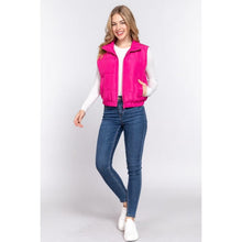 Load image into Gallery viewer, Hot Pink Puffer Padding Vest

