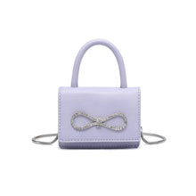 Load image into Gallery viewer, Accent Bow Mini Lavender Bag
