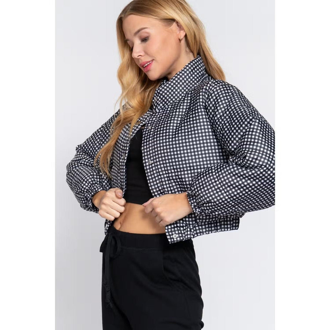 Puffer Print Padding Jacket