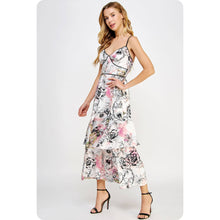Load image into Gallery viewer, Piping Detail Sleeveless Maxi Dress

