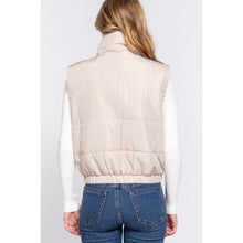 Load image into Gallery viewer, Taupe Puffer Padding Vest
