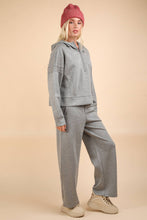 Load image into Gallery viewer, Oversized Knit Loungewear Top &amp; Pants Set

