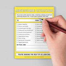 Load image into Gallery viewer, Awesome Citation Nifty Notes
