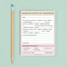 Load image into Gallery viewer, Random Note of Kindness Nifty Note Pad
