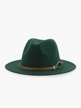 Load image into Gallery viewer, Fedora With Metal Buckle Band
