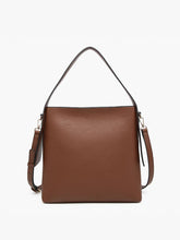 Load image into Gallery viewer, Classic Brown Hobo With Long Strap

