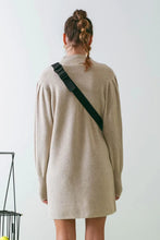 Load image into Gallery viewer, Solid Mock Neck Sweater Dress
