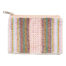 Load image into Gallery viewer, Sequin and Seed Beaded Mini Pouch Bag

