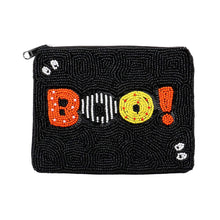 Load image into Gallery viewer, Boo Seed Beaded Mini Pouch Bag
