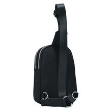 Load image into Gallery viewer, Black Nylon Crossbody Fanny Pack
