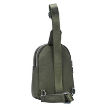 Load image into Gallery viewer, Olive Nylon Crossbody Fanny Pack

