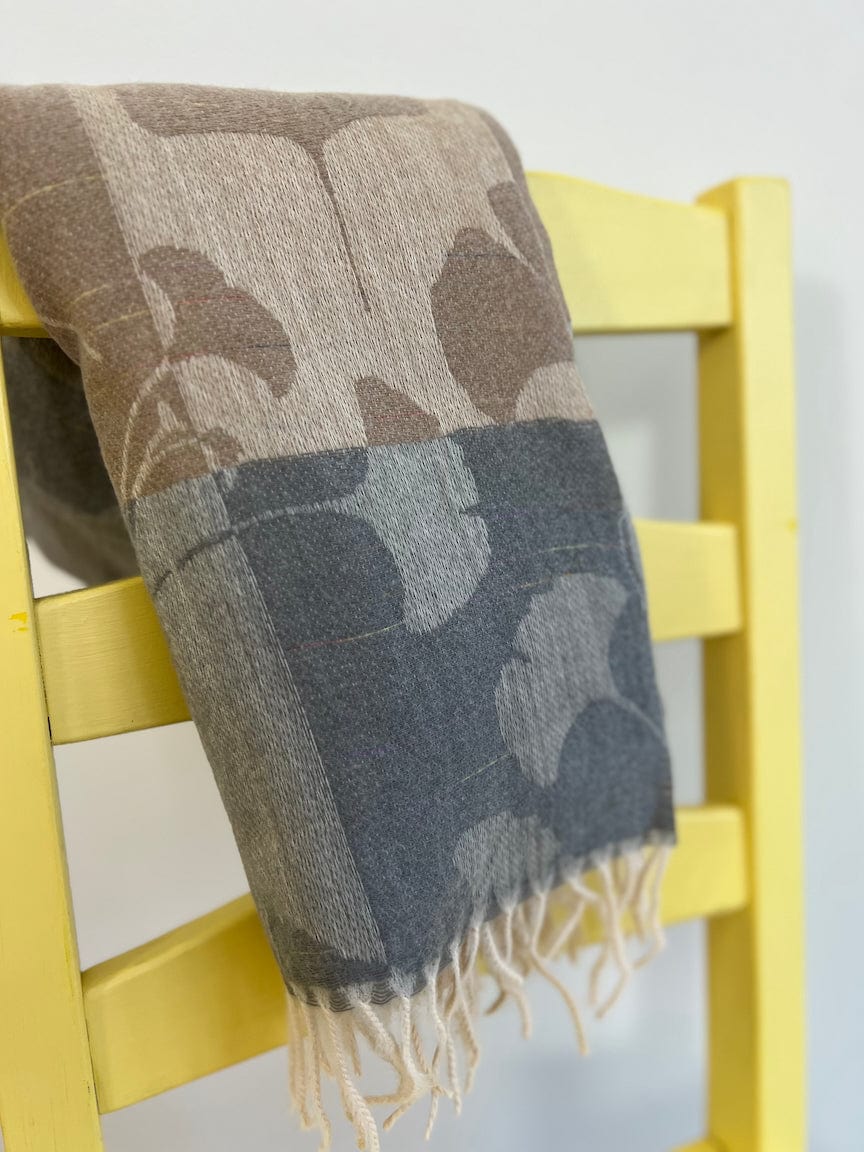 Ginko Leaves Scarf