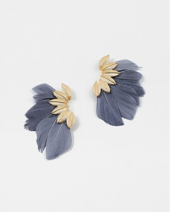 Boho Feather Earrings