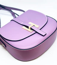 Load image into Gallery viewer, Lavender Leather Crossbody
