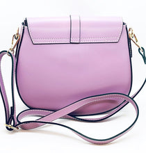 Load image into Gallery viewer, Lavender Leather Crossbody
