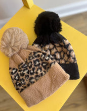 Load image into Gallery viewer, Leopard Print Winter Hat
