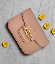 Load image into Gallery viewer, Chain Accent Blush Crossbody
