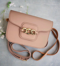 Load image into Gallery viewer, Chain Accent Blush Crossbody
