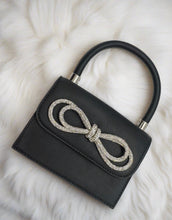 Load image into Gallery viewer, Accent Bow Black Bag
