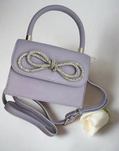 Load image into Gallery viewer, Accent Bow Lavender Bag
