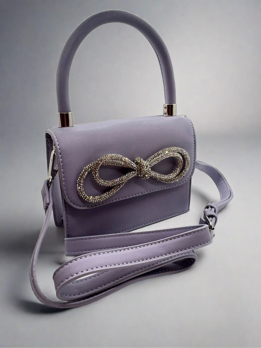 Accent Bow Lavender Bag