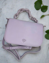 Load image into Gallery viewer, Resin Handle Lavender Handbag
