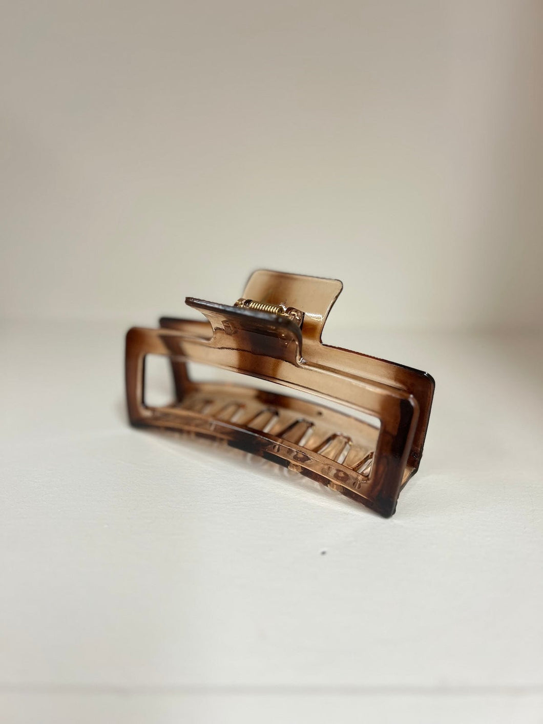 Colorful Lucite Hair Claw Clips