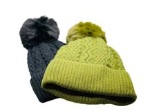 Load image into Gallery viewer, Knit Winter Pom Pom Hat
