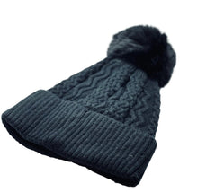 Load image into Gallery viewer, Knit Winter Pom Pom Hat
