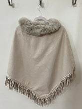 Load image into Gallery viewer, Latte Suede Poncho
