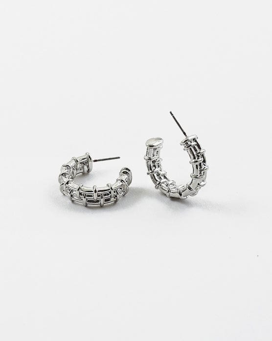 Textured Hoop Earrings