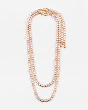 Load image into Gallery viewer, Clear Crystal Multi Layered Necklace
