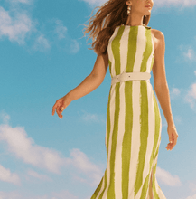 Load image into Gallery viewer, Green Stripe Dress
