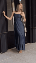 Load image into Gallery viewer, Light Weight Denim Maxi Dress
