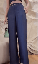 Load image into Gallery viewer, Waist Buckle Detail Denim Set
