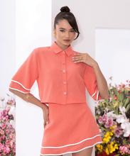 Load image into Gallery viewer, Coral Tiered Skirt
