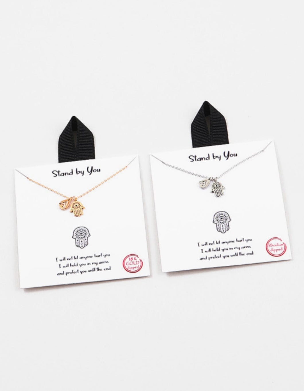 Stand By You Message Necklace