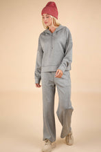 Load image into Gallery viewer, Oversized Knit Loungewear Top &amp; Pants Set
