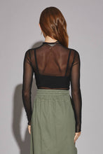 Load image into Gallery viewer, Black Mesh Bodysuit
