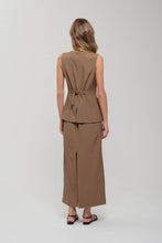 Load image into Gallery viewer, Back Slit Straight Midi Skirt
